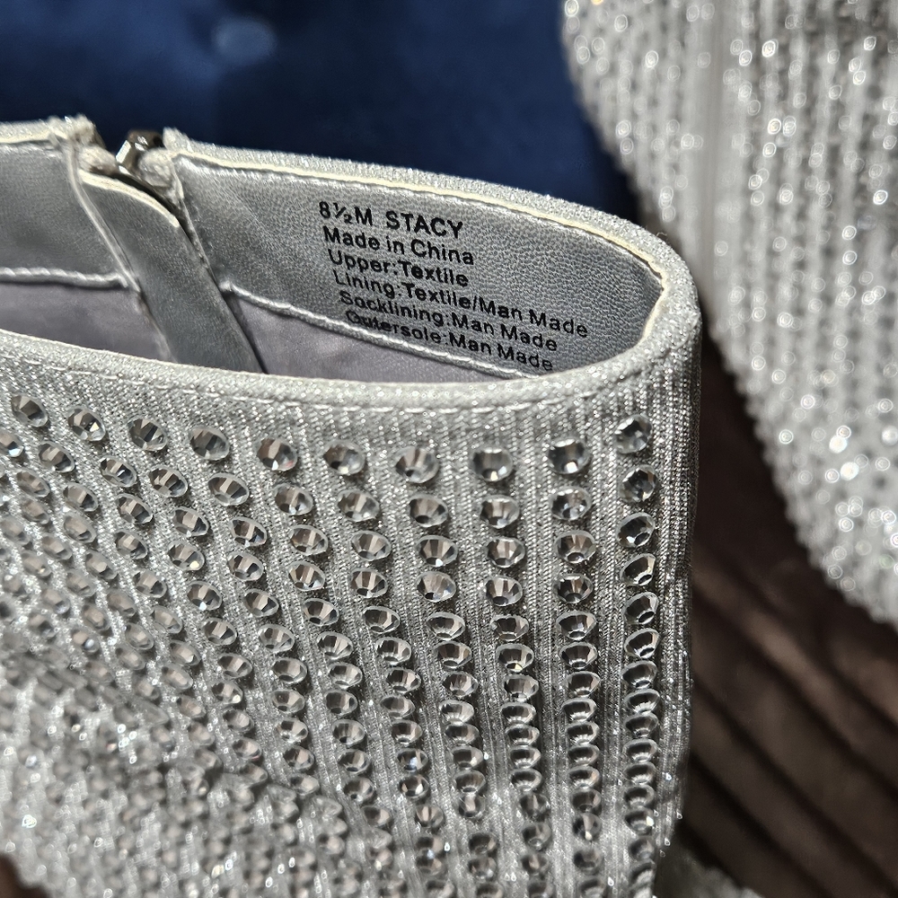 ELDITAS Stacy Rhinestone Booties - Picture 5 of 8